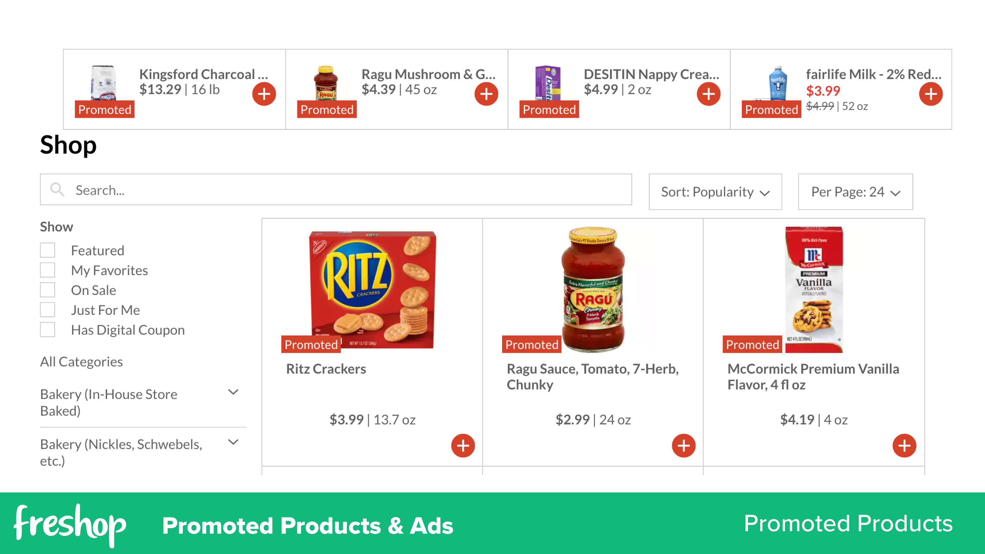 Freshop: Promoted Products & Ads | Promoted Products